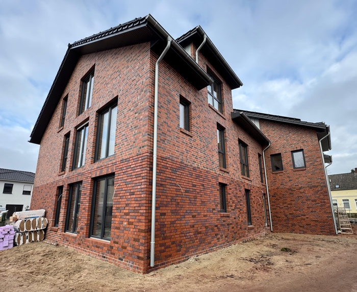 Mehrfamilienhaus in CLT Bauweise
